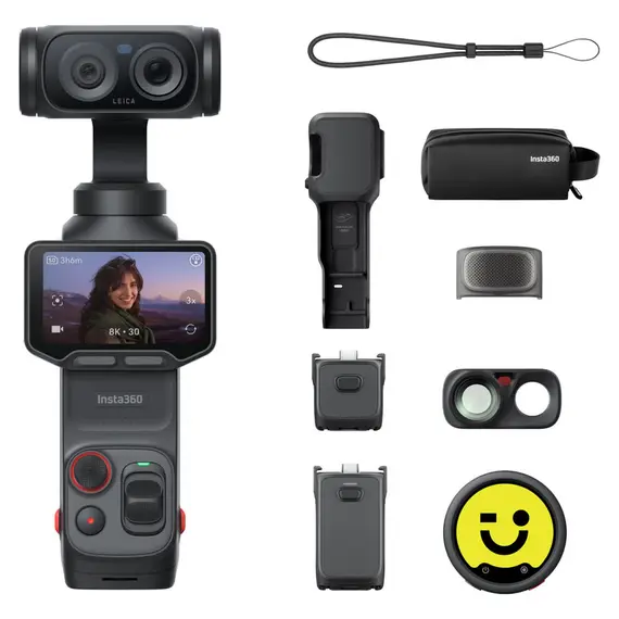 Action Camera Insta360 Luna Ultra Creator Bundle Cosmic Black
