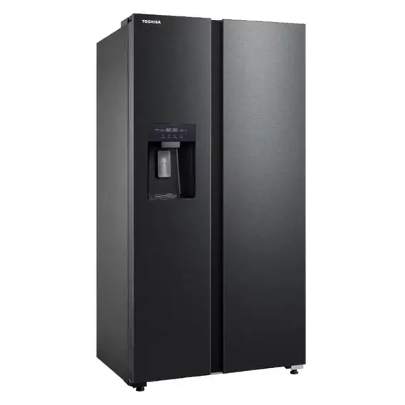 Refrigerator Toshiba GR-RS755WI-PMJ(05), Side by Side, 582 L, Inverter, A++, Morandy Grey