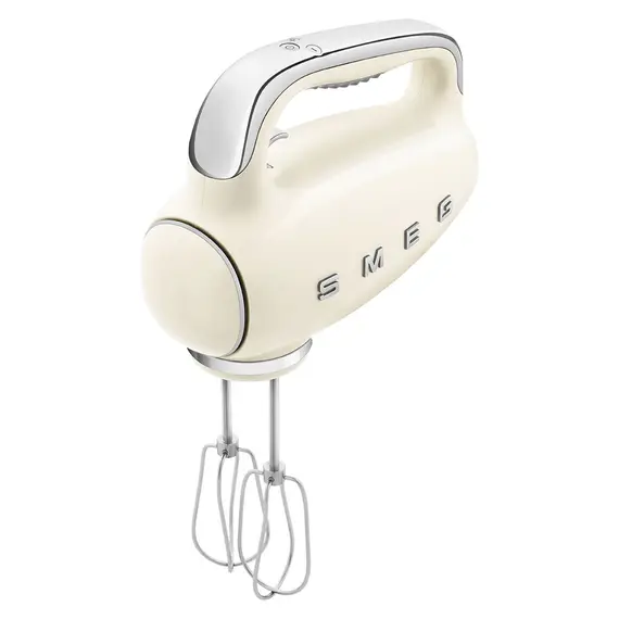 Mixer SMEG HMF01CREU 50's Style, 250W, 9 speeds + Turbo, LED display, Cream