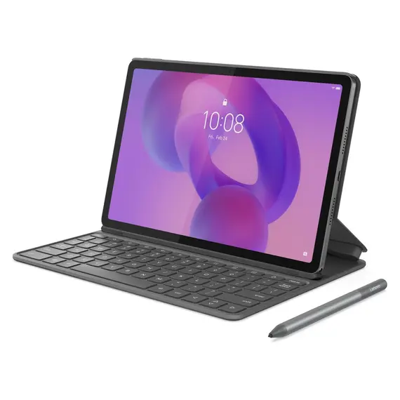 Tablet Lenovo ZAFM0286UZ Idea Tab, 11" 2.5K 90Hz, Dimensity 6300, 8GB, 256GB, 5G, Pen + Keyboard, Luna Grey