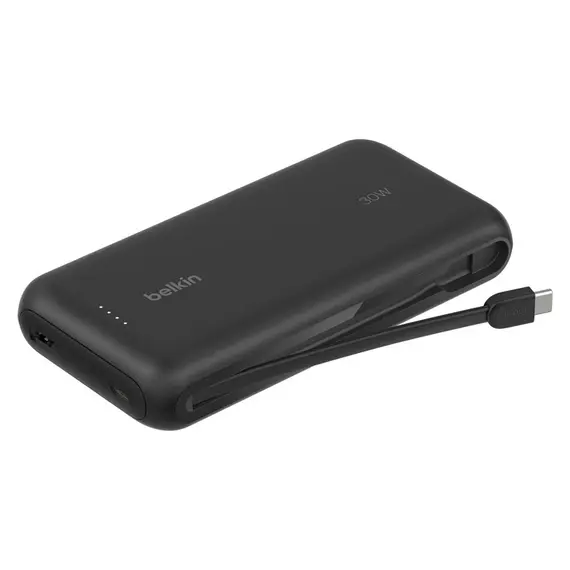 Power Bank Belkin BoostCharge 20000mAh With Integrated Cable 30W BPB024hqBK Black