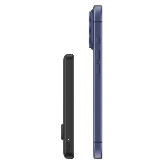 Power Bank Belkin BoostCharge Slim Magnetic Power Bank 5K Qi2 15W 5000mAh with Stand BPD011HQBK, Black