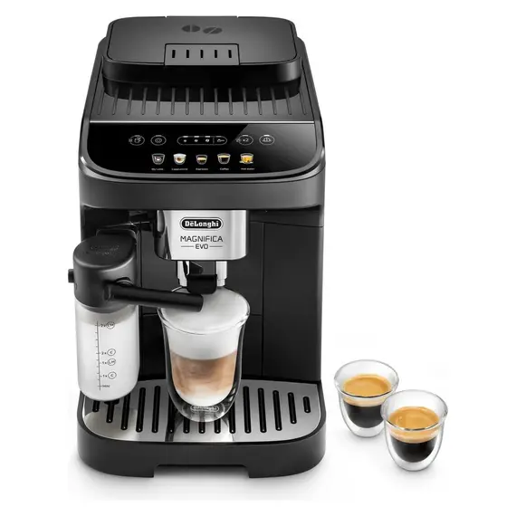 Coffee Machine Delonghi ECAM290.61.B Magnifica Evo, 1450W, 15 bar, 1.8 L, LatteCrema Hot, Black