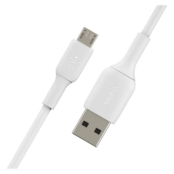 USB Cable Belkin BoostCharge USB-A to Micro-USB Cable, 1m, White CAB005bt1MWH