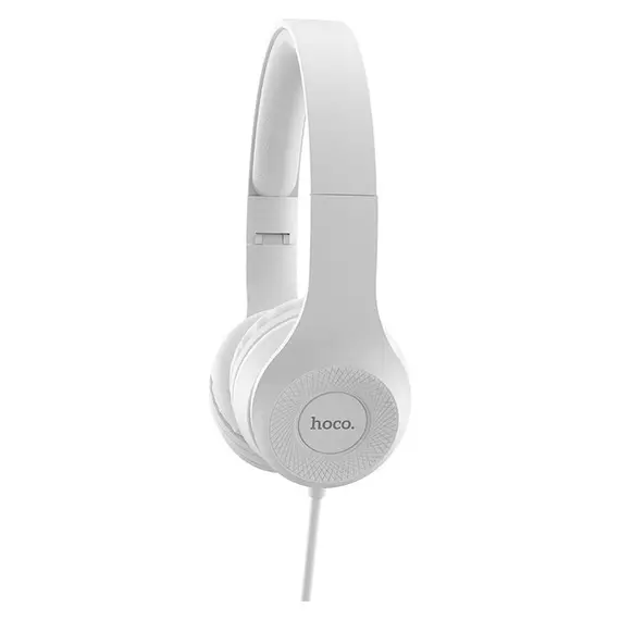 Headphones Hoco W21 Graceful Charm, Wired, with Microphone, Grey