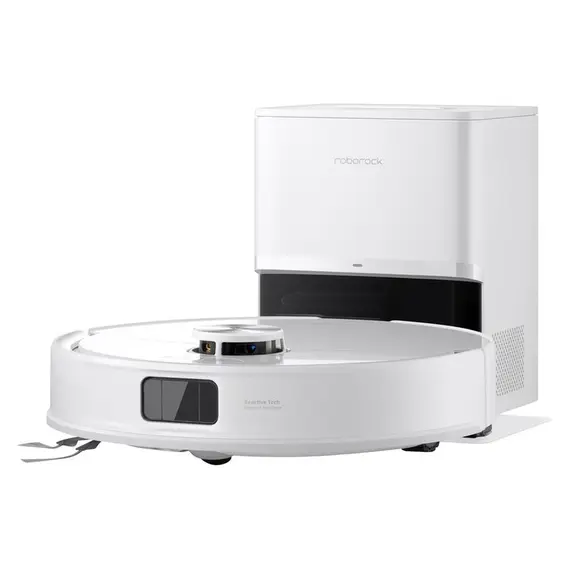 Robot Vacuum Cleaner Roborock Q10 VF+ (Q10VFP02-00) with Auto-Empty Dock, 10000 Pa, White