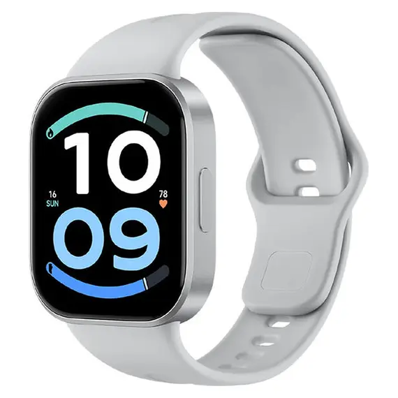 Smart Watch Xiaomi Redmi Watch 6 Active, 1.85" AMOLED, Bluetooth 5.3, IP68, 470mAh, Matte Silver
