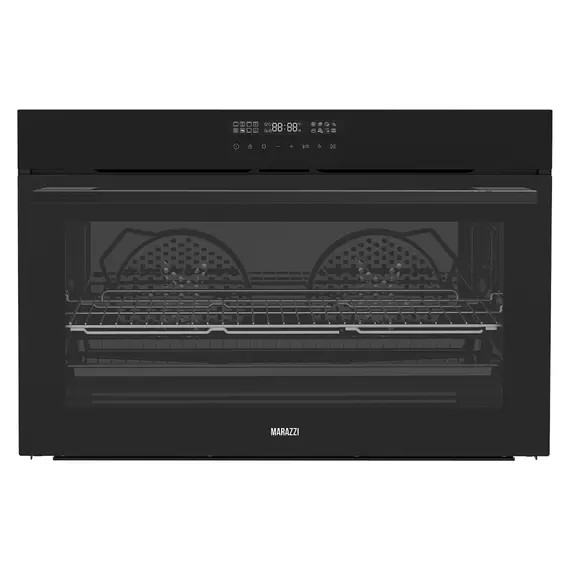 Built-in Oven MARAZZI MSBO-E127TP3F16(BG), 90 cm, 127 L, 16 Functions, Air Fry, Steam, Wi-Fi, Black
