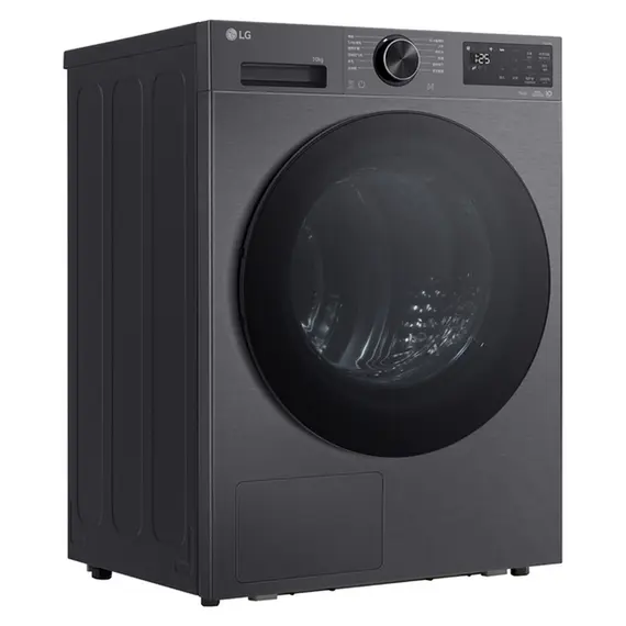 Dryer LG RH10X56VENP.AEBQME3, 10 kg, Heat Pump, Inverter, Wi-Fi, Matte Black