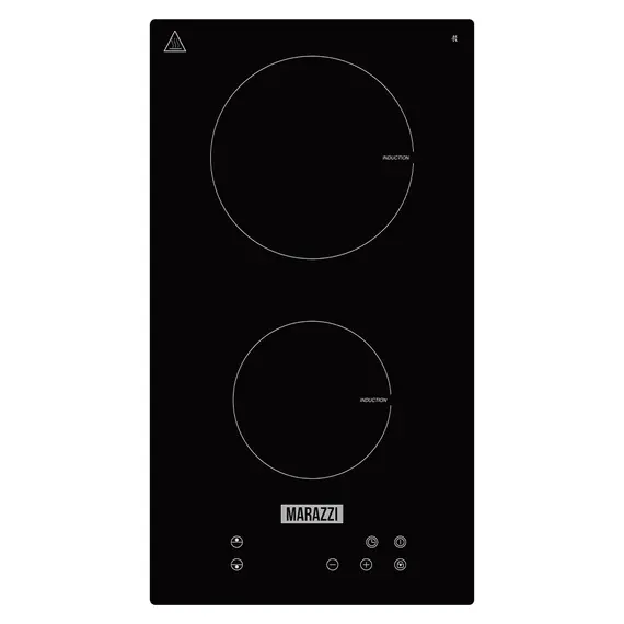 Induction Hob MARAZZI MSBH-INC30B1(BG), Built-in, 2 Zones, 3.5kW, Black