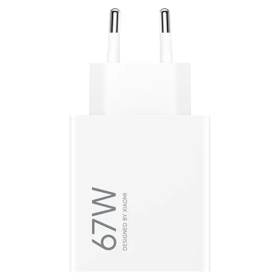 Mobile Charger Xiaomi 67W HyperCharge Power Adapter (Type-A) MDY-12-EH, 67W, USB-A, EU, White