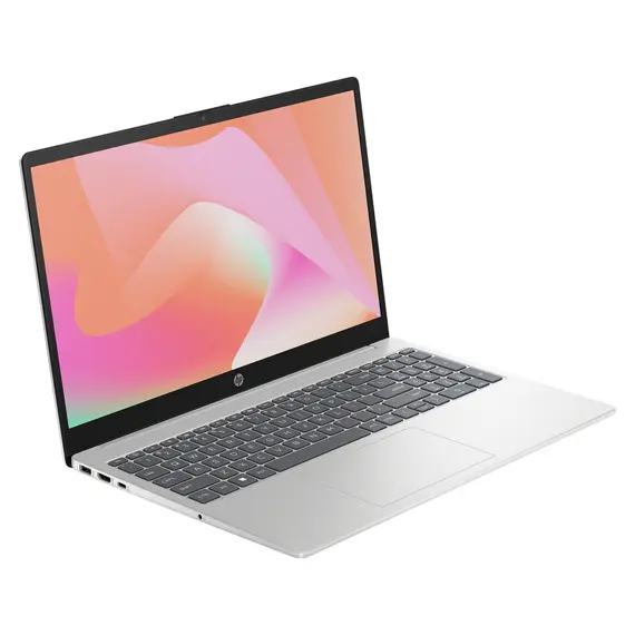 Laptop HP Laptop 15-fd2002ci (BG7H4EA), 15.6" FHD IPS, Core Ultra 5 225U, 16GB, 512GB SSD, FreeDOS, Natural Silver