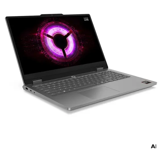 Laptop Lenovo 83VA003NRK LOQ Essential 15ARP11, 15.6" FHD IPS 144Hz, Ryzen 5 150, 16GB, 512GB SSD, RTX5050 8GB, Win 11 Home, Luna Grey