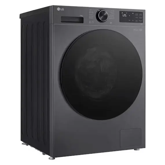 Washing Machine LG F2X5FYNY6.AEBQME3, 9 kg, 1200 rpm, Inverter, Steam, Black