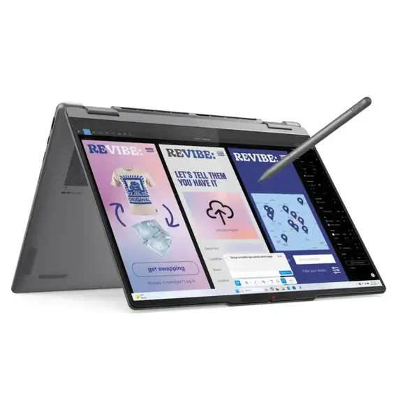 Lenovo Ideapad Yoga 7 2-in-1 14'' OLED Touch Core Ultra 5 226V 16GB 512GB SSD Integrated Arc Graphics Win 11 Home Luna Grey