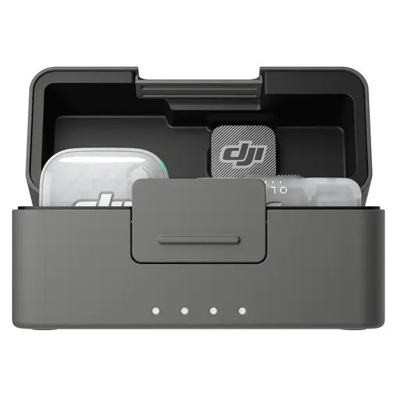 Microphone DJI Mic Mini 2S (1 TX + 1 Mobile RX + Charging Case), Wireless, 32-bit Float Internal Recording, USB-C