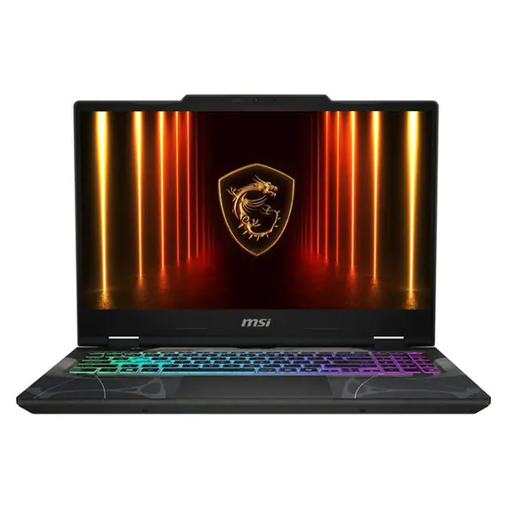 Laptop MSI 9S7-15Q342-1251 Cyborg 15, 15.6" FHD IPS 144Hz, Core 7 240H, 16GB, 1TB SSD, RTX5050 8GB, Win 11 Home, Black