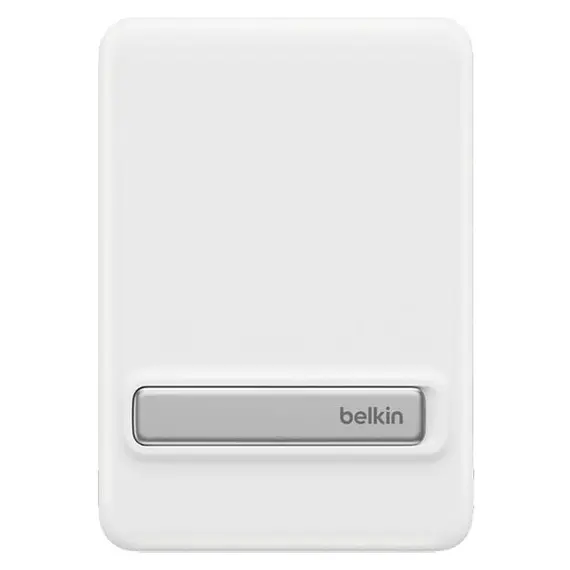 Power Bank Belkin BoostCharge Slim Magnetic Wireless Qi2 15W 5000mAh With Stand BPD011HQWH White