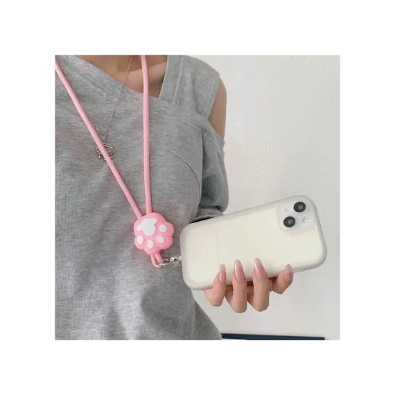 Mobile Phone Case TVC 45cm Phone Lanyard Cartoon Pendant Crossbody Rope Neck Strap with Patch Single Eye - Green
