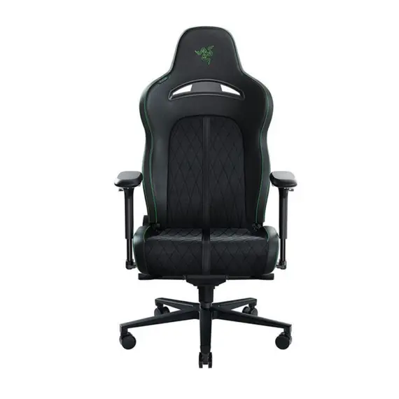 Gaming chair Razer Chair Enki Pro PU Leather- Alcantara, 4D Armrests, black-green