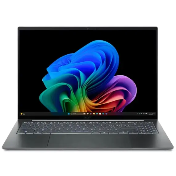 Acer Swift 16 AI Copilot / SF16-71T/16" 2.8K OLED / ULTRA Slim / DCI-P3 100% Touch / Intel® Core™ Ultra X9 processor 388H/UMA - 16/512GB PCIe NVMe SSD