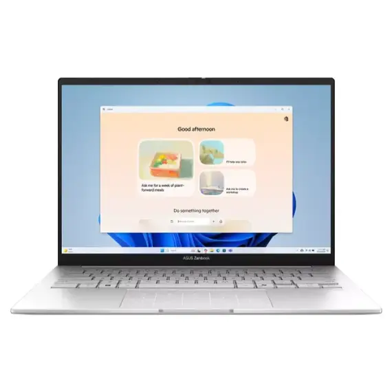 Asus Zenbook 14" OLED Touch Ultra 5 225H 16GB 512GB SSD Intel Graphics Win 11 Home Foggy Silver