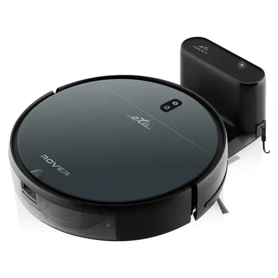 Robot Vacuum Cleaner ETA 124890010 Rover, Wi-Fi, with Mop, 110 min, Anthracite