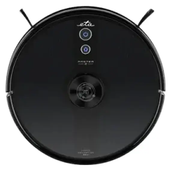 Robot Vacuum Cleaner ETA Master 2 522990010, mopping, laser navigation, 5200mAh, Black