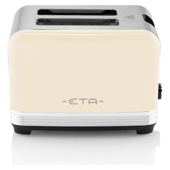Toaster ETA 916690040 Storio, 930W, 2 Slices, 7 Levels, Retro Design, Beige