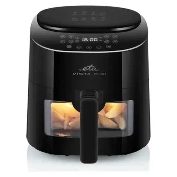Air Fryer ETA 116890000 Vista Digi, 1300W, 4.3L, with Window, Black