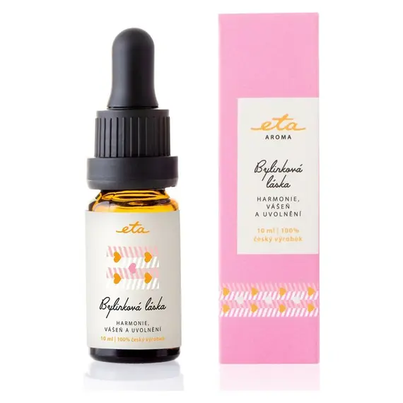 Aroma Oil for Diffusers ETA 083390000 Bylinková láska (Herbal Love), 10 ml