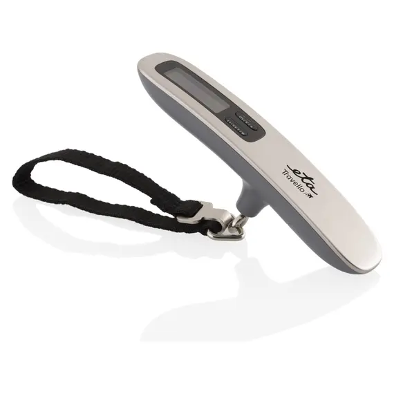 Digital Luggage Scale ETA 076990000 Travello, up to 50 kg, 50 g Resolution, Silver