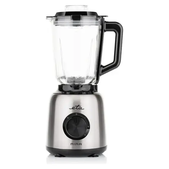 Blender ETA Mira 901190000, 1200W, 1.5L, Glass Jar, Silver/Black