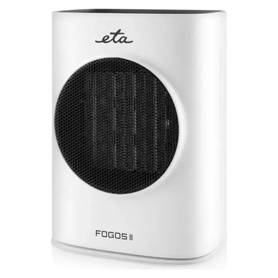 Electric Fan Heater ETA 462390000 Fogos II, PTC Ceramic, 1500W, Oscillation, Timer, White