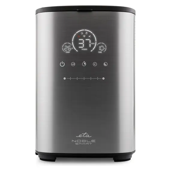 Air Humidifier ETA Noble Smart 562990000, 4 L, 500 ml/h, up to 50 m², Wi-Fi, Cool/Warm Mist, Grey