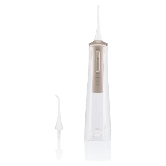 Oral Irrigator ETA 270890000 AquaCare Power, 190 ml, 3 Modes, IPX7, USB Charging, White/Golden