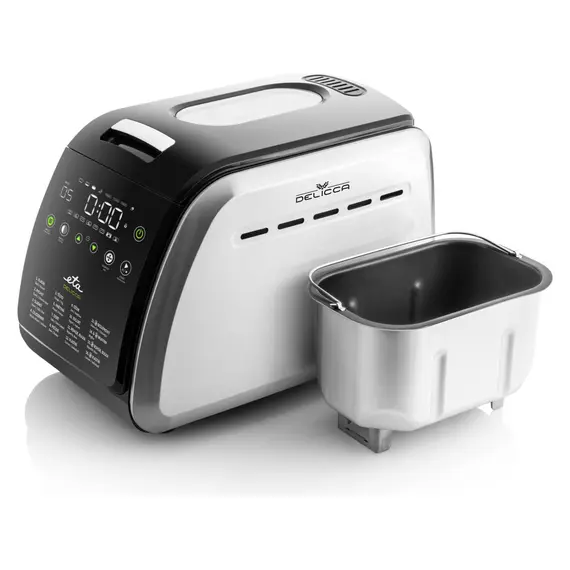 Bread Maker ETA 714990030 Delicca II, 850W, 1.5 kg, 16 Programmes, Black/Silver