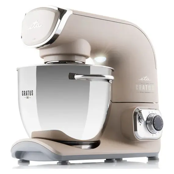 Kitchen Machine ETA Gratus EVO Smart 102890025, 1500W, 5.5 L, with blender, Taupe (beige)