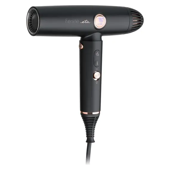 Hair Dryer ETA Fenité Exclusive 931990000, 1400W, Brushless Motor, Ionization, LCD Display, Black