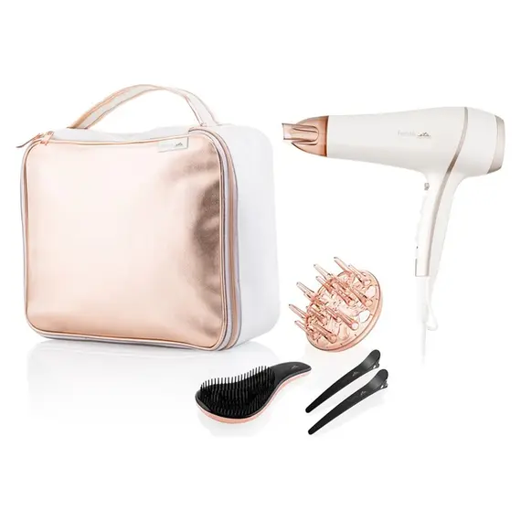 Hair Dryer ETA732090010 Fenité, 2400W, Ionization, Diffuser, Gift Set, White