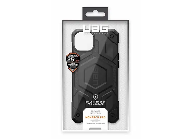 Mobile case UAG iPhone LaLa 2022 Monarch Pro Magsafe - Black, 5 image