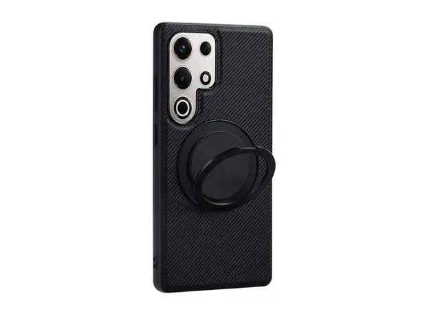 TVC VILI TCY Series for Samsung Galaxy S25 Ultra Magnetic Phone Case Ring Kickstand PC TPU Back Cover, 2 image