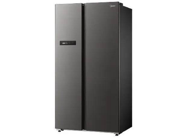 Refrigerator Midea MDRS791MIE28, 604L, A++, Black, 3 image