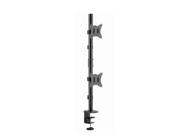 Monitor hanger Gembird MA-D2-02 Adjustable 2-display vertical desk mount 17"-32", 2 image