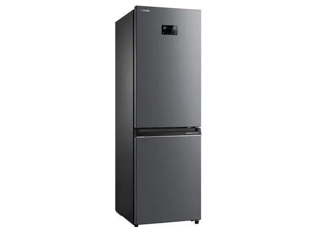 Refrigerator Toshiba GR-RB449WE-PMJ(06) - Bottom FRZ, 186x60x66, 338 Liters, BIG Display, Silver, 3 image
