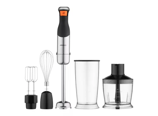 Hand Blender Ardesto HBG-800DWHCHC, 800W, 600ML, Hand Blender, Black/Silver