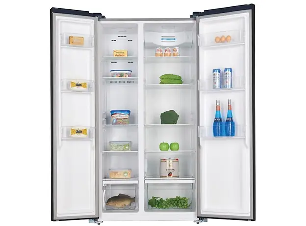 Refrigerator Franko FS-529NFDIB, 529L, A++, No Frost, Black, 2 image