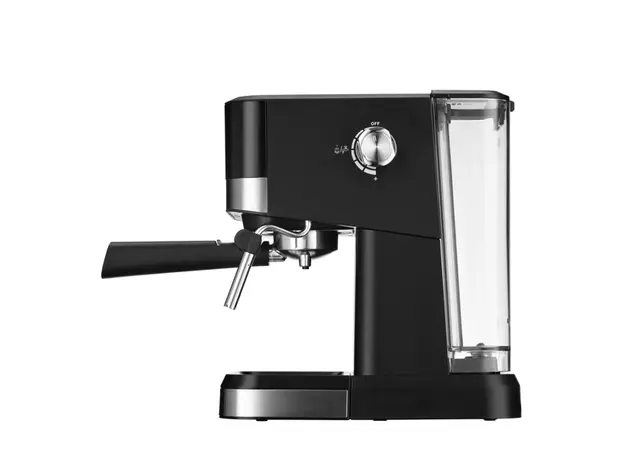 Coffee machine Ardesto YCM-E1700, 1050W, 1.5L, Coffee Machine, Black/Silver, 4 image