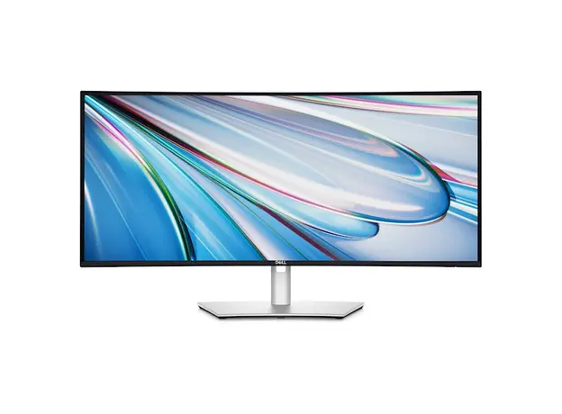 Monitor Dell 210-BMDW UltraSharp 34, 34.14", Curved Monitor, WQHD, IPS, HDMI, USB-C, USB, RJ-45, DP, Silver
