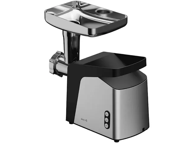 Meat Grinder Deerma DEM-JR200W, 1400W, Meat Grinder, Black/Silver, 4 image